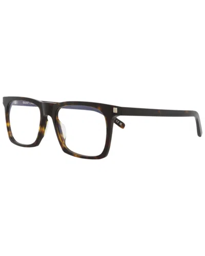 Saint Laurent Unisex 54mm Optical Frames In Brown