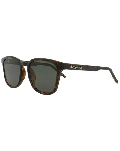 Saint Laurent Unisex 54mm Sunglasses In Metallic
