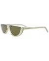 Saint Laurent Cat Eye-frame Acetate Sunglasses With Saddle Nose Bridge