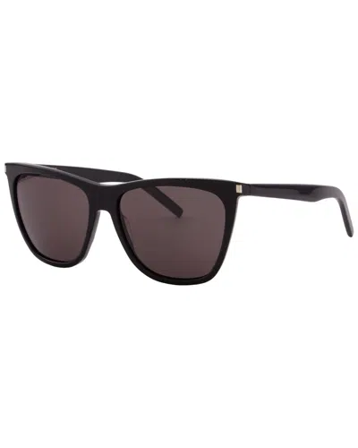 Saint Laurent Unisex 58mm Sunglasses In Black