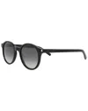 Saint Laurent Womens Black Sl 521 Round-frame Acetate Sunglasses In Black