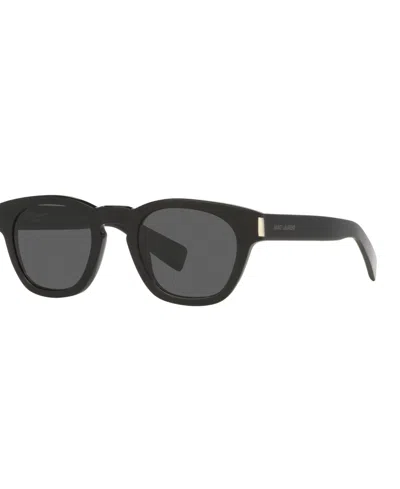 Saint Laurent Unisex Large Sunglasses, Sl 746 Ys000639 In Black