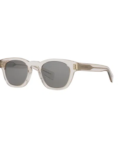Saint Laurent Unisex Large Sunglasses, Sl 746 Ys000639 In Brown Light
