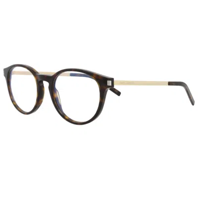 Saint Laurent Unisex Opticals In Brown