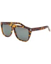 Saint Laurent Unisex Sl1 59mm Sunglasses In Brown
