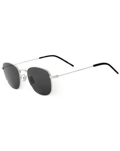 Saint Laurent Unisex Sl299 50mm Sunglasses In Grey