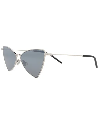 Saint Laurent Unisex Sl303jerry 58mm Sunglasses In Blue
