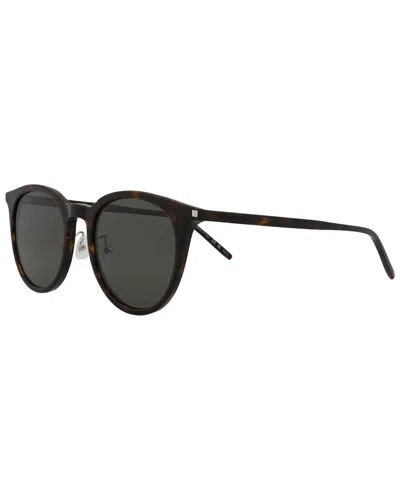 Saint Laurent Unisex Sl488k 54mm Sunglasses In Brown