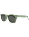 Saint Laurent Unisex Sl51 50mm Sunglasses In Gray