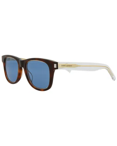 Saint Laurent Unisex Sl51rim 50mm Sunglasses In Brown