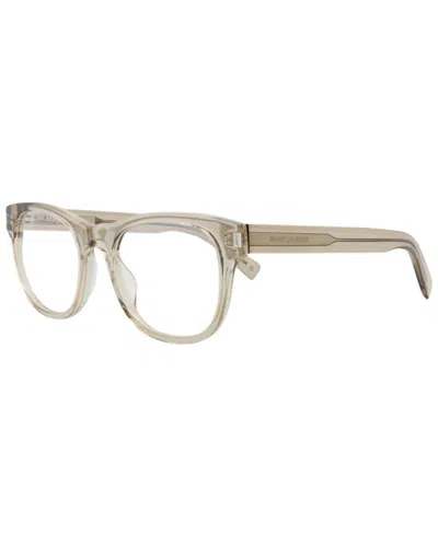 Saint Laurent Unisex Sl663 53mm Optical Frames In Brown