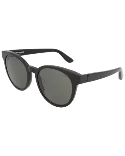 Saint Laurent Unisex Slm25k 56mm Sunglasses In Green