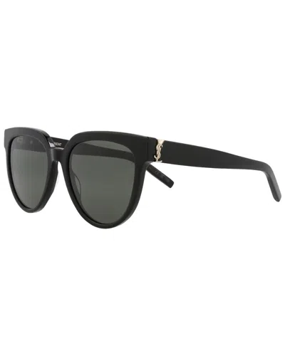 Saint Laurent Unisex Slm28 54mm Sunglasses In Black