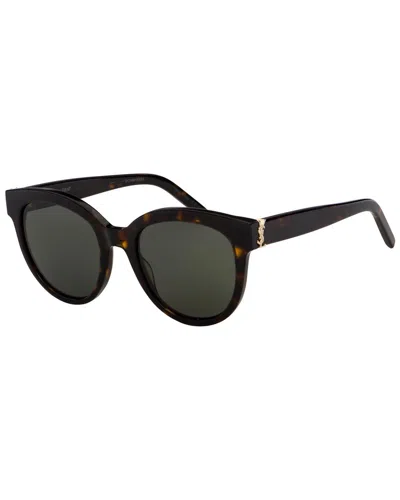 Saint Laurent Unisex Slm29 52mm Sunglasses In Brown