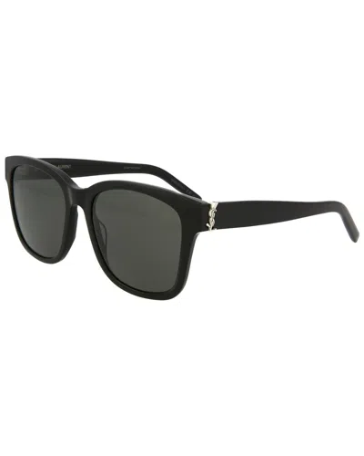 Saint Laurent Unisex Slm68 58mm Sunglasses In Black