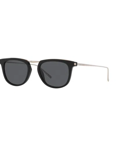 Saint Laurent Unisex Small Sunglasses, Sl 753 Ys000620 In Gray