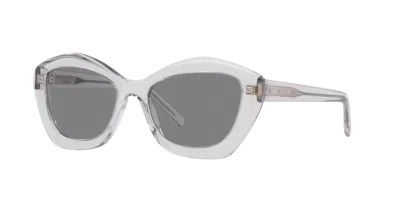 Saint Laurent Unisex Sunglass Sl 68 In Gray