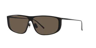 Saint Laurent Unisex Sunglass Sl605 In Black