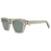 Saint Laurent Square-frame Sunglasses In Neutral