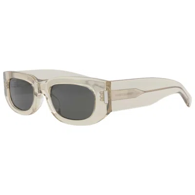 Saint Laurent Unisex Sunglasses In Red