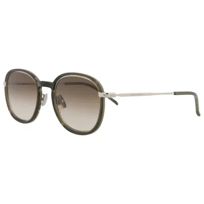 Saint Laurent Unisex Sunglasses In Green