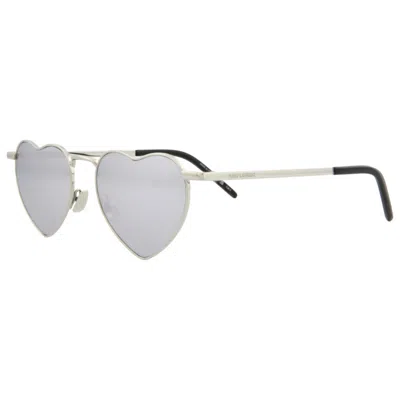 Saint Laurent Unisex Sunglasses In Gray