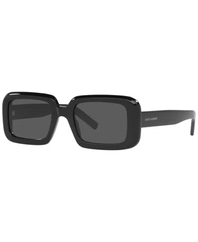 Saint Laurent Unisex Sunglasses, Sl 534 In Black