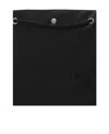 Saint Laurent Universite Flat Crossbody Bag In Black