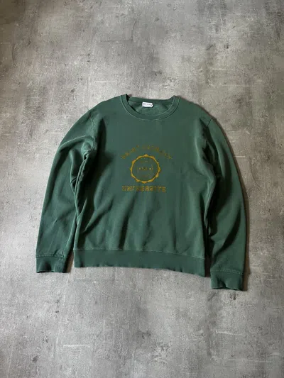 Pre-owned Saint Laurent University Green Sweatshirt