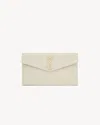 Saint Laurent Uptown Pouch In White