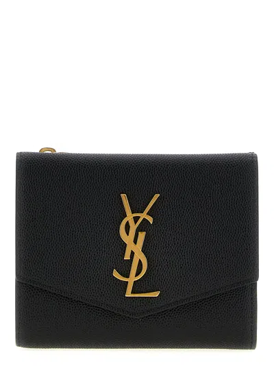 Saint Laurent Uptown Wallet In Black
