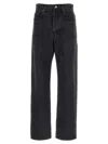 Saint Laurent Used Effect Jeans In Black