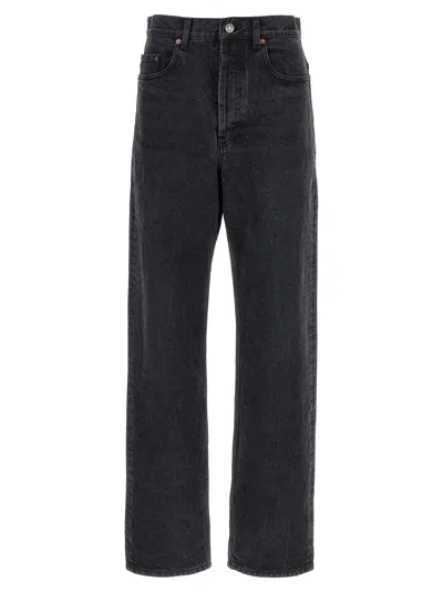 Saint Laurent Used Effect Jeans In Black