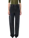 Saint Laurent Carrot-fit Jeans With A Washed Effect