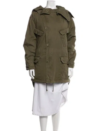 Pre-owned Saint Laurent Utility Jacket In Green