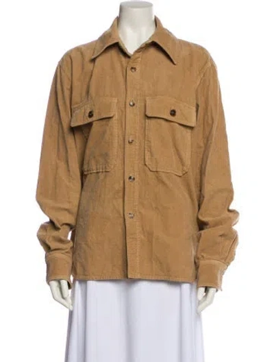 Pre-owned Saint Laurent Utility Jacket In Neutral