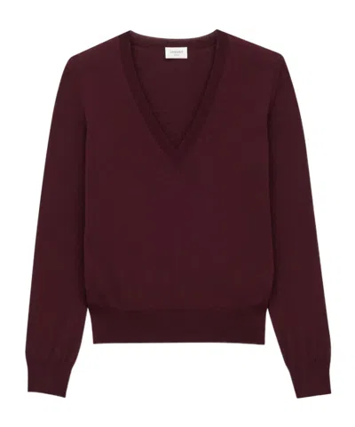 SAINT LAURENT SAINT LAURENT V-NECK KNIT SWEATER