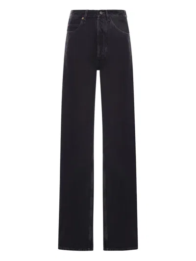 SAINT LAURENT V-WAIST BAGGY JEANS