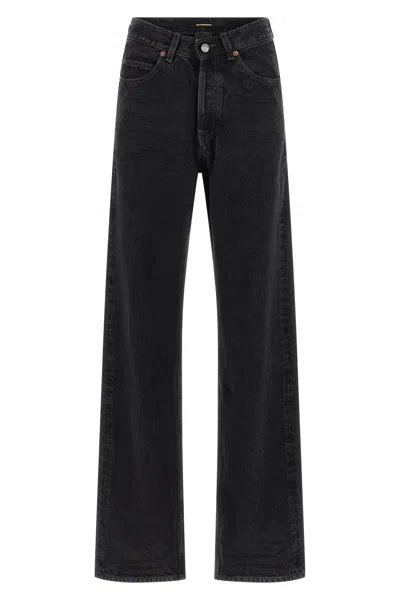 Saint Laurent 'v Waist' Jeans In Black
