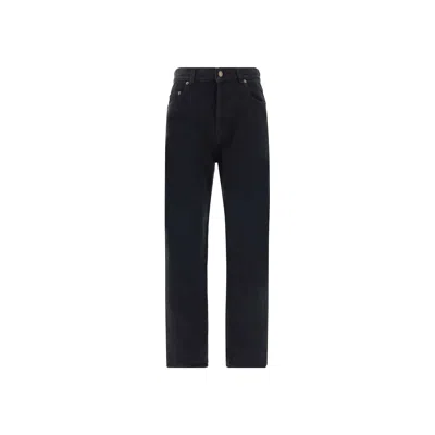 Saint Laurent Vanessa Denim Jeans In Black