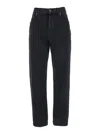 Saint Laurent Vanessa Jeans Oklahoma Black - In Black