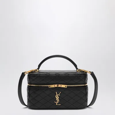 Saint Laurent Vanity Gaby Cassandre Bag In Black