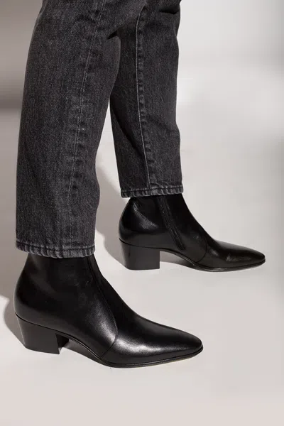 SAINT LAURENT SAINT LAURENT ‘VASSILI’ HEELED ANKLE BOOTS