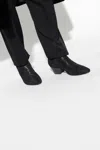 Saint Laurent ‘vassili' Heeled Ankle Boots In Black