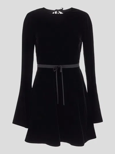 Saint Laurent Velvet Mini Dress