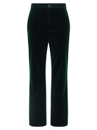 SAINT LAURENT VELVET PANTS
