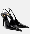 Saint Laurent Vendome Slingback Pumps In Patent Leather