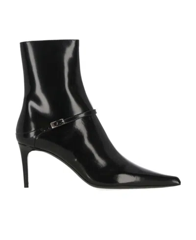 SAINT LAURENT SAINT LAURENT VENDOME POINTED TOE BOOTS