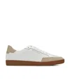 Saint Laurent Venice Low-top Sneakers In White