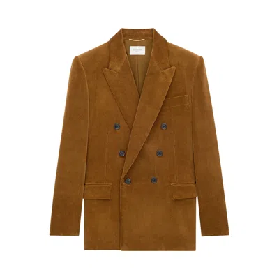 Pre-owned Saint Laurent Veste 'cognac' | Brown | Women's Size 36